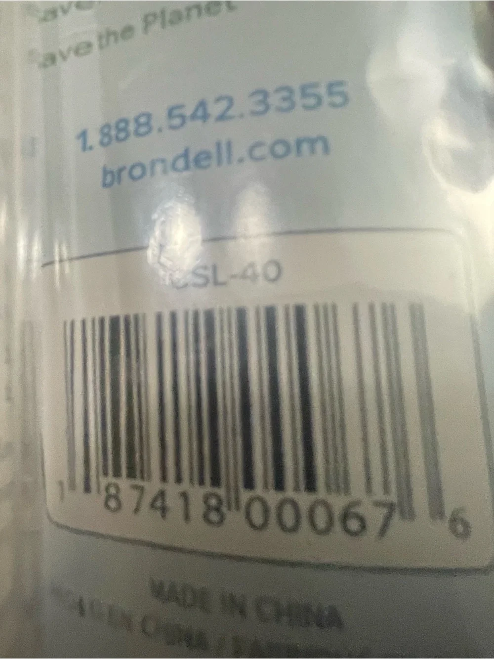 Brondell Luxury Hand-held Bidet Stainless Steel Sprayer NEW